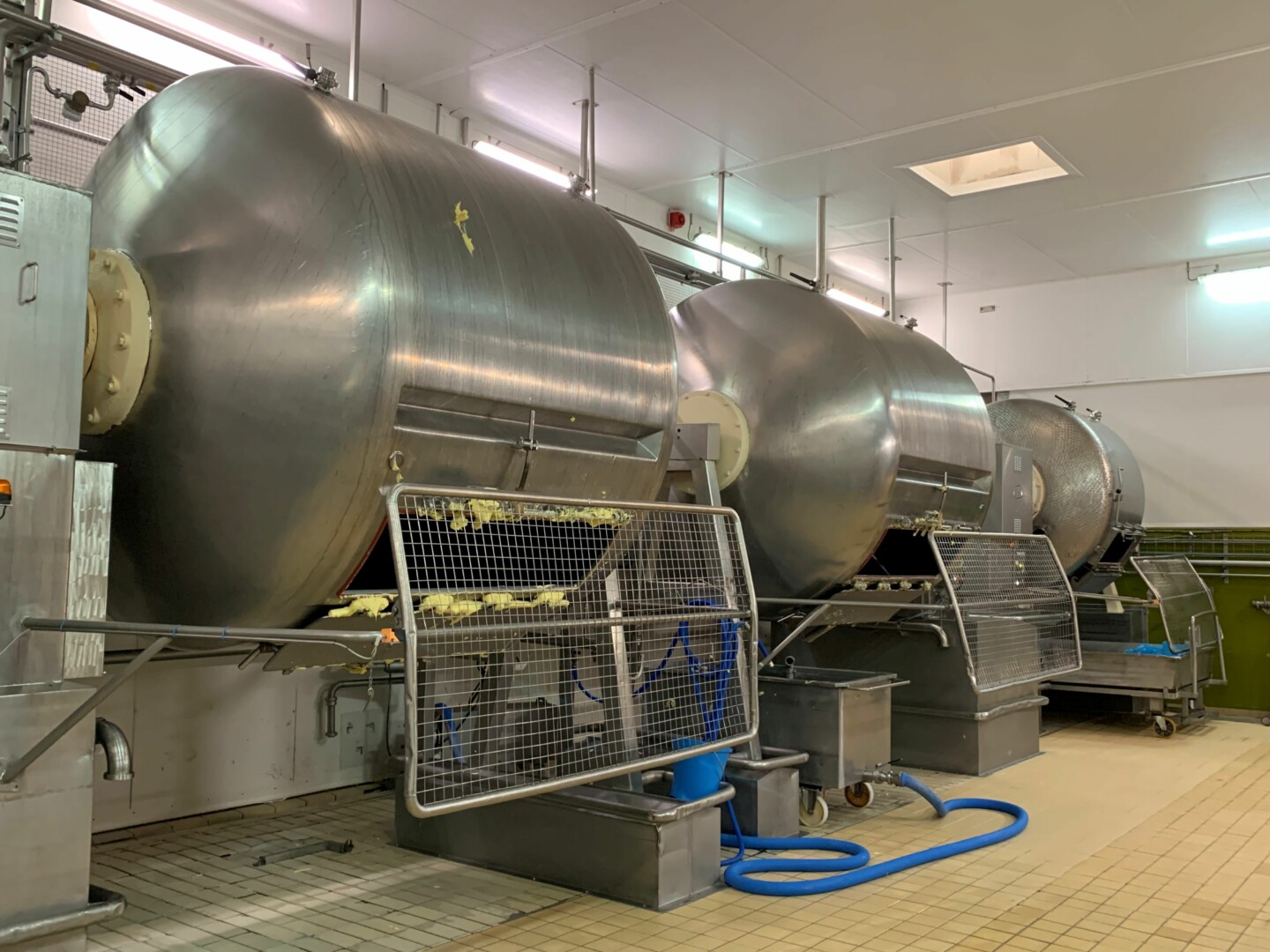Au coeur de la production de Le Gall, les barattes font l’objet d’une modernisation raisonnée.