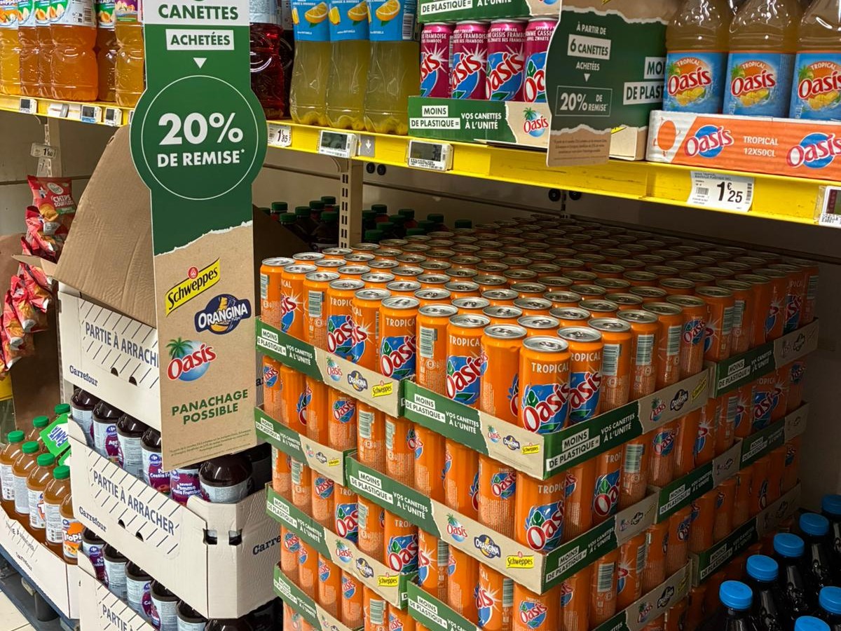 Suntory et Carrefour nouent un partenariat pour décarboner les boissons sans alcool à horizon 2030